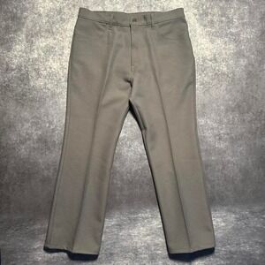 Vintage Levi's 517 Bootcut Pants Gray Men's 38 x 30 Texas Twill Poly